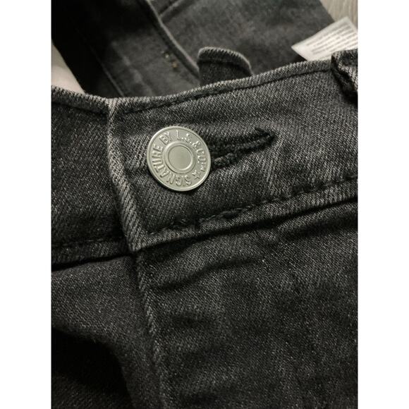 Levi Signature Heritage High-Rise Flare Black Jeans Size 10 - Picture 6 of 8